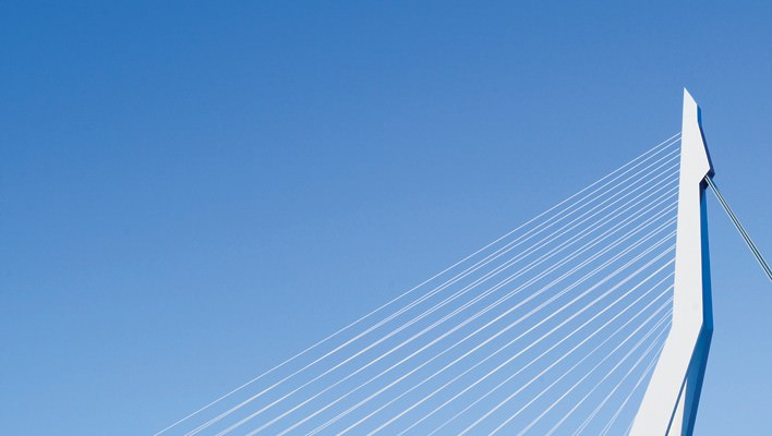 Erasmus bridge, Rotterdam
