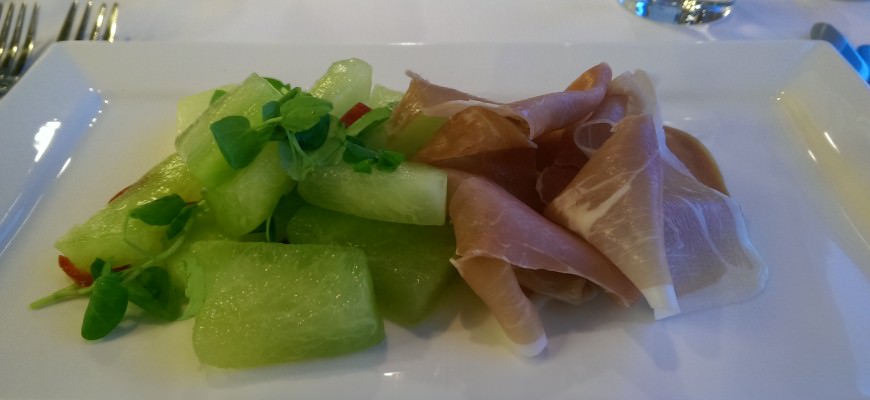 Dinner onboard