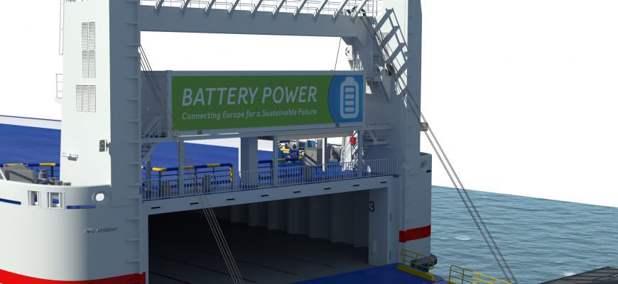 Battery Power at Stena Line
